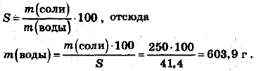 масса воды потребуется для растворения 